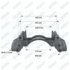 Caliper Carrier - 22.5"