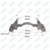 Caliper Carrier - R - 22.5"