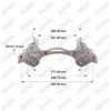 Caliper Carrier - 22.5"