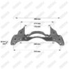 Caliper Carrier - L - 17,5"