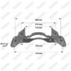 Caliper Carrier - R - 17.5"