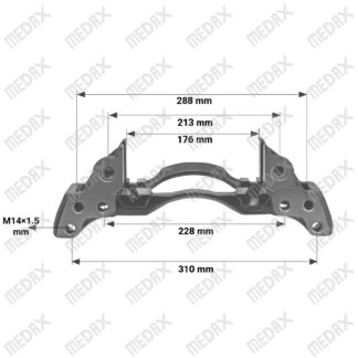Caliper Carrier - R - 17.5"