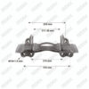 Caliper Carrier - 22.5"