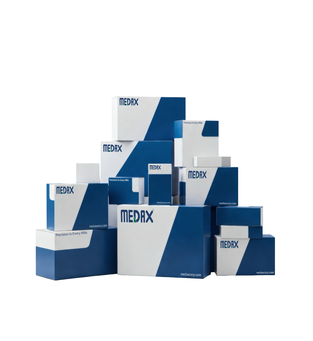 medax product boxes