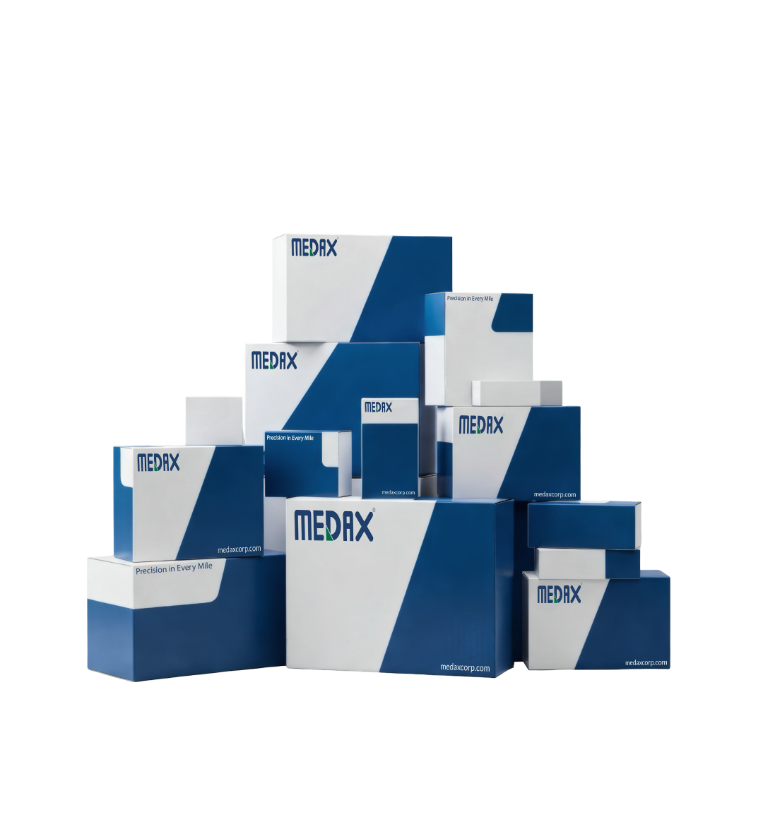 medax product boxes
