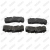 Brake Pad Set W: 247.4 mm, H: 109.2 mm, T: 30 mm