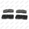 Brake Pad Set W: 175.4 mm, H: 78 mm, T: 22 mm