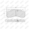 Brake Pad Set W: 247.4 mm, H: 109.2 mm, T: 30 mm — image 1