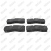Brake Pad Set W: 210.5 mm, H: 93 mm, T: 30 mm