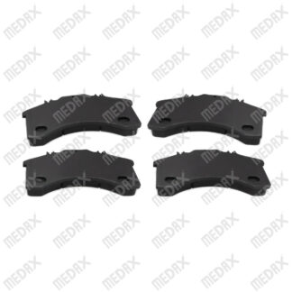 Brake Pad Set W: 205.7 mm, H: 110 mm, T: 25 mm