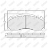 Brake Pad Set W: 249.5 mm, H: 111.9 mm, T: 29.2 mm — image 1