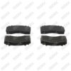 Brake Pad Set W: 217 mm, H: 107 mm, T: 31 mm