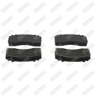 Brake Pad Set W: 217 mm, H: 107 mm, T: 31 mm