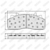 Brake Pad Set W: 210.5 mm, H: 92.5 mm, T: 29.8 mm — image 1