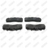 Brake Pad Set W: 249.4 mm, H: 109.5 mm, T: 29 mm