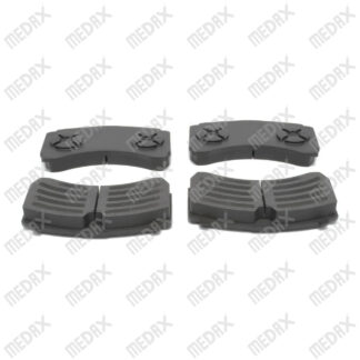 Brake Pad Set W: 207.5 mm, H: 113.9 mm, T: 30 mm