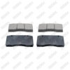 Brake Pad Set W: 179 mm, H: 105 mm, T: 20 mm
