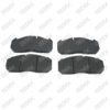 Brake Pad Set W: 249.5 mm, H: 118.3 mm, T: 28 mm